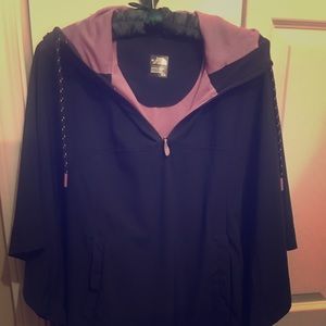 North Face poncho